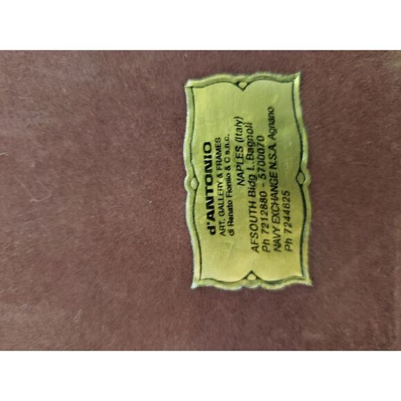 Napoli da Posillipo Framed Wall Hanging - Picture 5 of 5